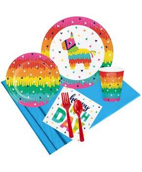 Let's Fiesta Happy Birthday Party Pack for 8