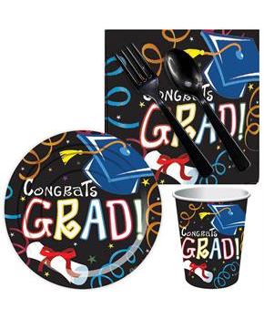 Congrats Grad Multi-Color Snack pack for 16