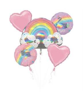Magical Rainbow Balloon Bouquet