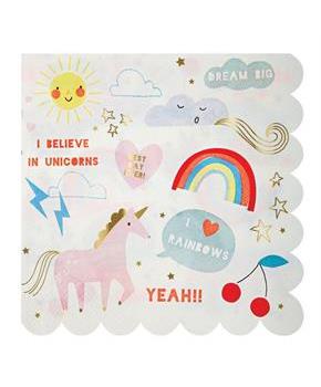 I Believe In Unicorns Lunch Napkins (20)