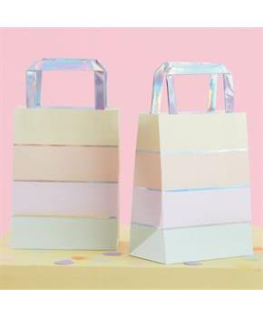 Ginger Ray Pastel Party Foil Stripe Treat Bag (5)
