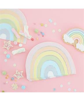 Ginger Ray Pastel Party Pastel Rainbow Beverage Na