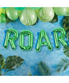 Ginger Ray Roarsome Dinosaur Spiked Roar Balloon B