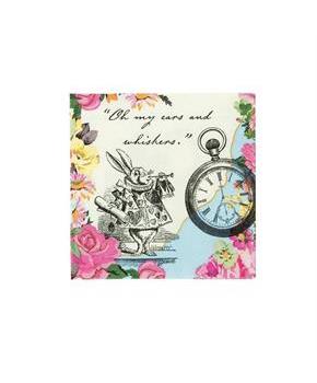 Talking Tables Truly Alice Beverage Napkin (20)