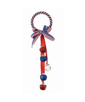 Patriotic 5 Bell Door Hanger