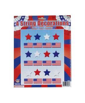 Patriotic String Decoration