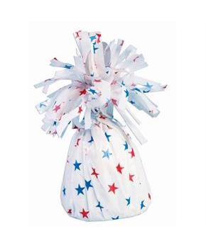 Red, White & Blue Star Small Balloon Weight