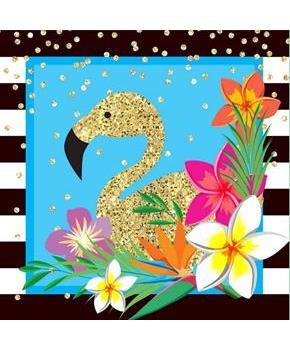 Summer Paradise Sparkle Lunch Napkin (16)