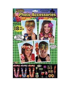 Luau Photo Props (18 Piece)