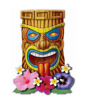 Luau Assorted Cut-Out Set (8 Count)