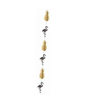 Luau Luxe Glitter Flamingo & Pineapple 6' String D