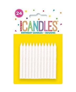 Irisdescent Glitter Spiral Candle (24)