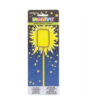 0 Numeral 7" Cake Sparkler