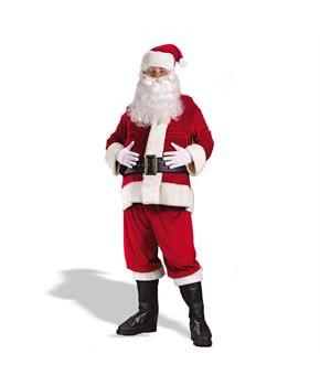Rich Velvet Santa Suit Costume