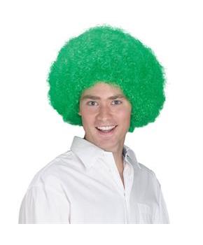 Irish Afro Wig Green for St Patricks Parade Day Fun