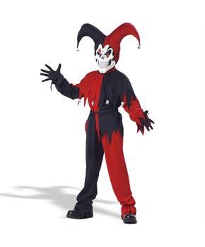 Devious Jester Child Costume