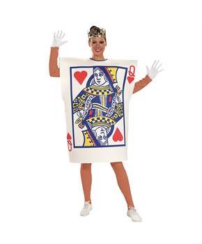Queen of Hearts Card Adult Costume