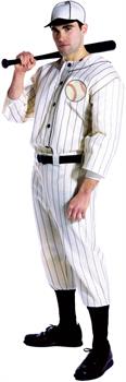 Old Tyme Baseball Player Adult Costume