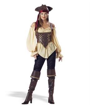Rustic Pirate Lady - Elite Adult Collection Costume