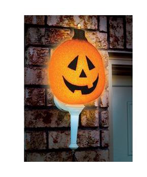 Sparkling Pumpkin Porch Light Cover (1 count)