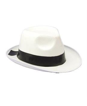 White Gangster Hat