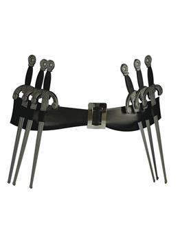 V for Vendetta Belt with 6 Daggers