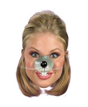 Mouse Nose With Elastic Fancy look For Animal Rat Theme