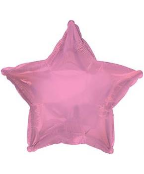 Pink Star Foil Balloon