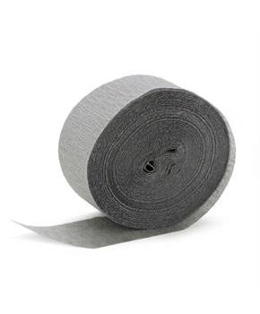 Dove Grey (Silver) Crepe Paper 81'