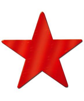 Red Foil Star
