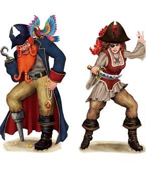 Bonny Blade and Calico Jack Wall Add-Ons