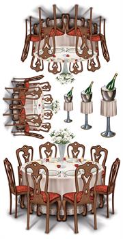 Black-Tie Dining Props Add-Ons
