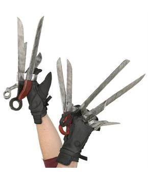 Edward Scissorhands Deluxe Gloves Adult