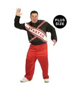 SNL Spartan Cheerleader Male Adult Plus Costume