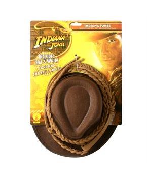 Indiana Jones - Indiana Jones Hat and Whip Set Child