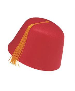 Durashape Fez Hat Red Ottoman Military Fancy Dress accessory