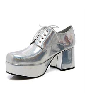 Silver Pimp Adult Shoes