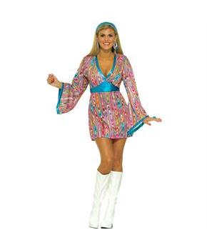 Wild Swirl Dress Adult Costume