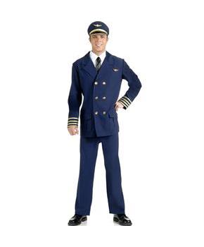 Airline Pilot Adult Costume