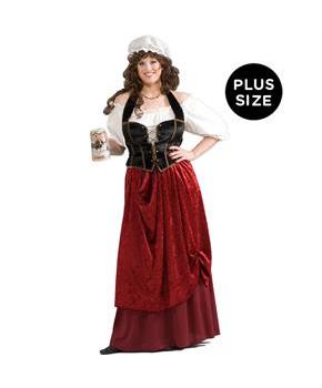 Tavern Wench Adult Plus Costume