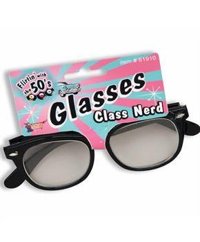 Class Nerd Glasses with Clear Lenses