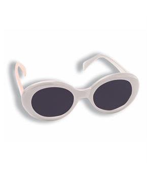 Mod White Sunglasses