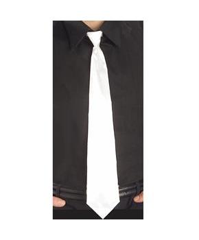 White Long Tie