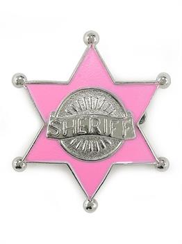 Pink Sheriff Badge