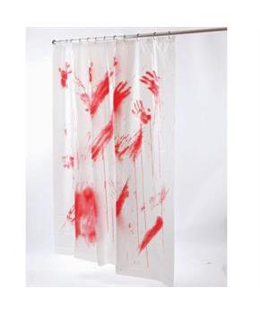 Bloody Shower Curtain