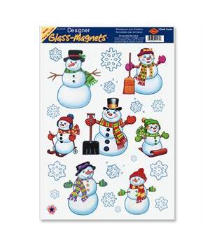 Snowman/Snowflake Window Clings