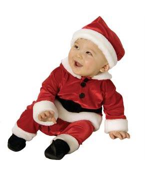 Velvet Santa Infant / Toddler Costume