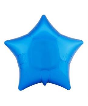 Blue Star 18" Foil Balloon