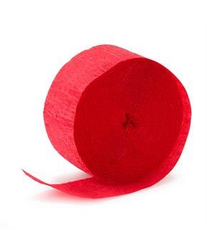 Holiday Red (Red) Crepe Paper
