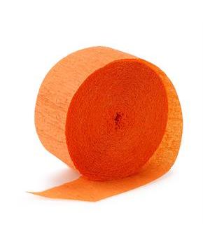 Bright Orange (Orange) Crepe Paper